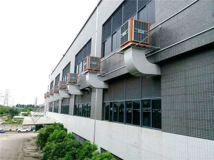 潤東方環(huán)?？照{(diào)廠房降溫工程案例
