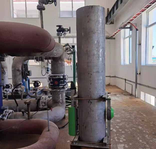 Na-22放射性儀表黃金礦硫酸出料管濃度測量(圖2) Na-22放射性儀表黃金礦硫酸出料管濃度測量(圖2)