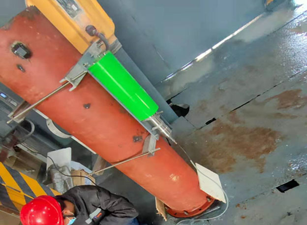 Na-22放射性儀表金礦旋流器上管道測量濃度工況(圖1)