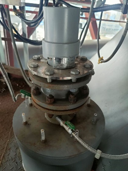 利馬克高溫雷達(dá)、高溫開(kāi)關(guān)、化工公司工況案例(圖2)