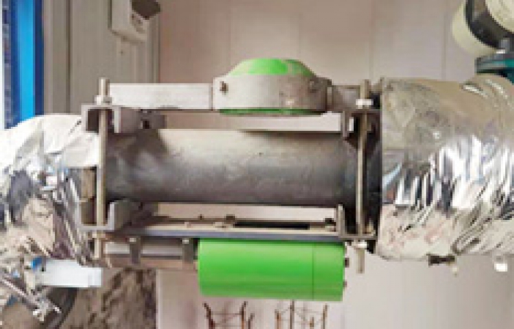 Na-22放射性儀表充填攪拌罐出口管道密度測量案例