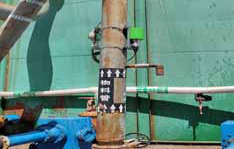 Na-22 放射性儀表鉀肥公司鉀鹽漿液管道密度測量